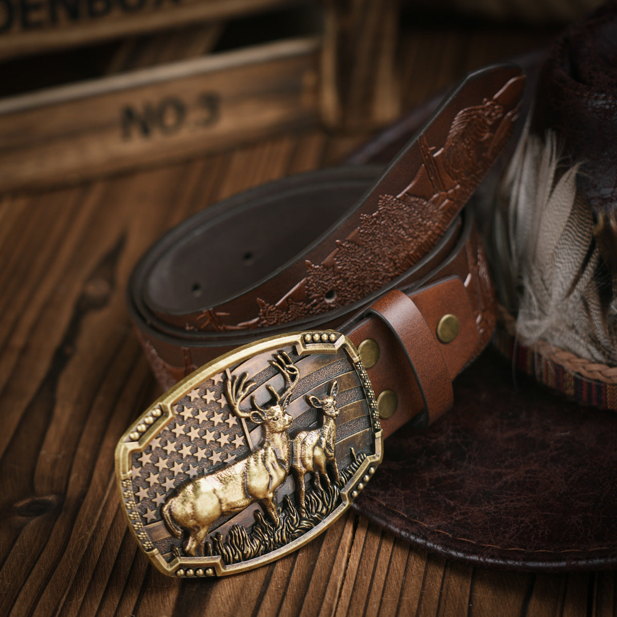 Alloy Cut Western Belts