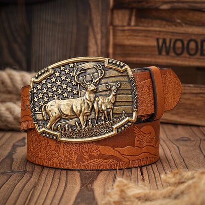 Alloy Cut Western Belts